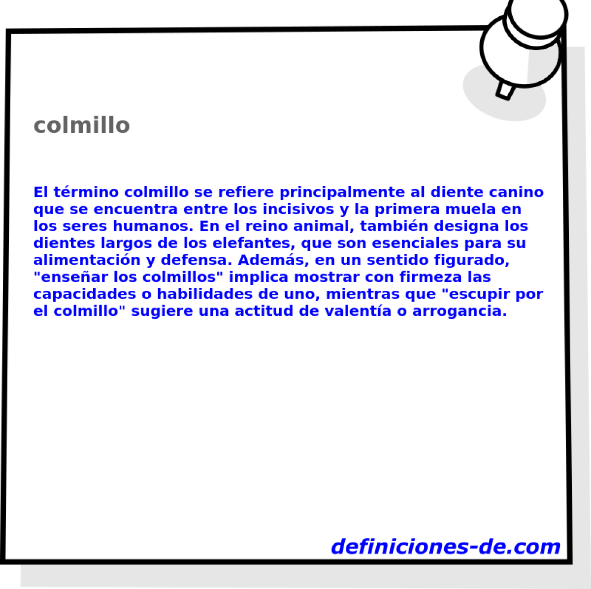 colmillo 