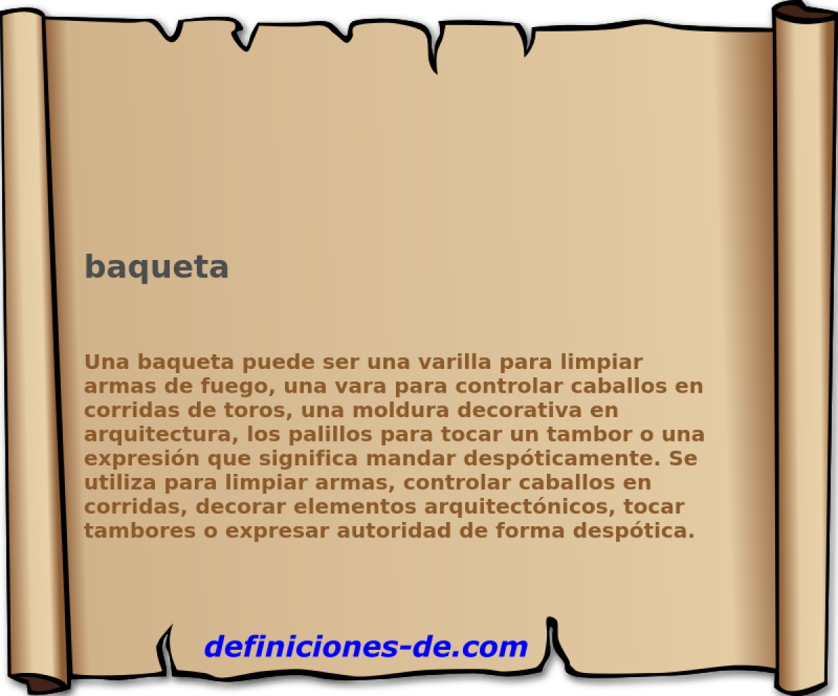 baqueta 