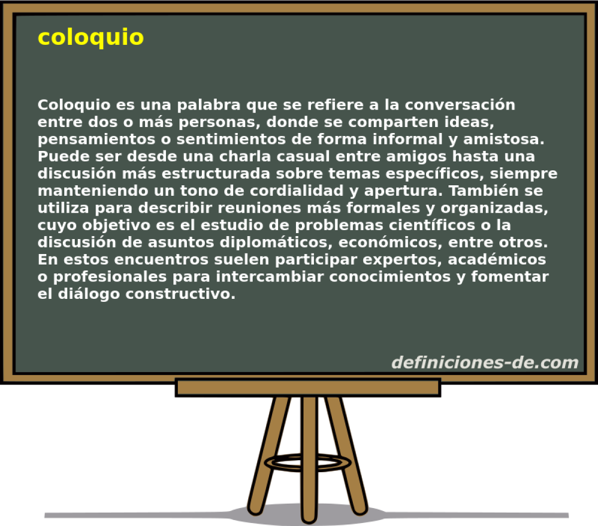 coloquio 