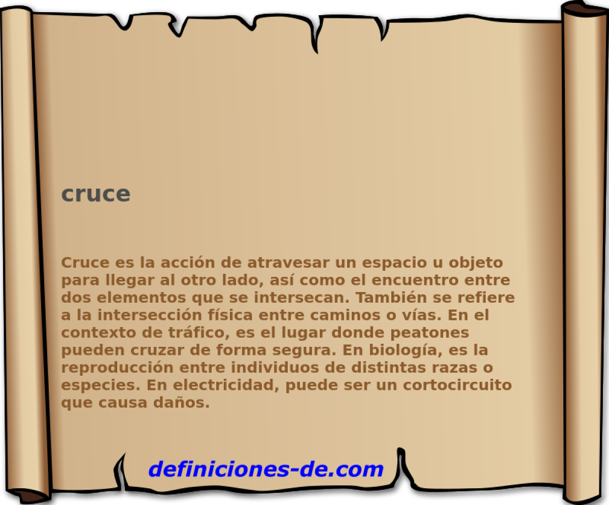 cruce 