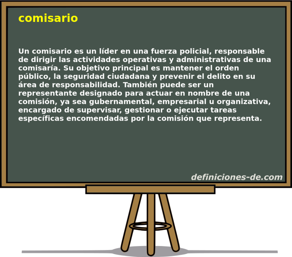 comisario 