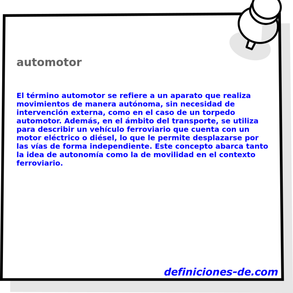 automotor 