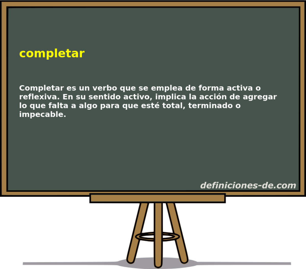 completar 