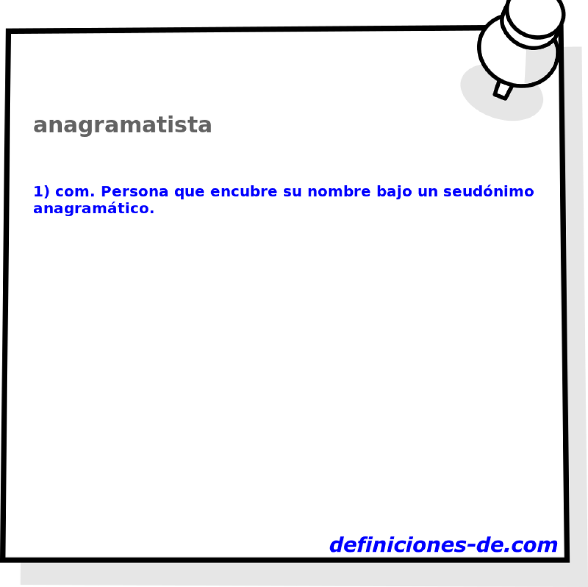 anagramatista 