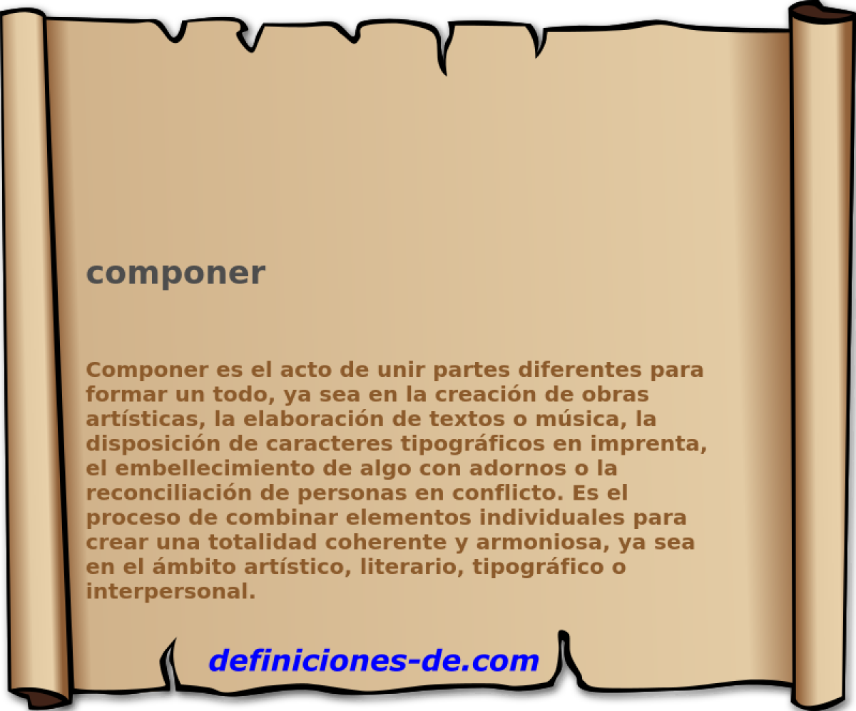 componer 