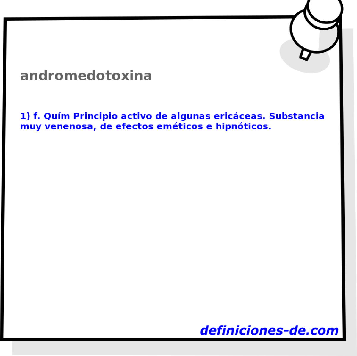 andromedotoxina 