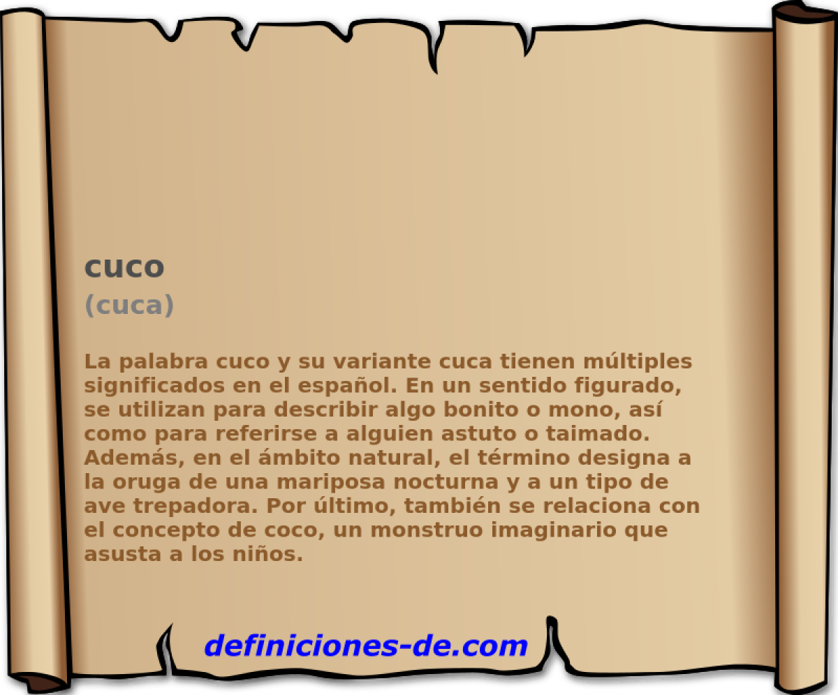 cuco (cuca)