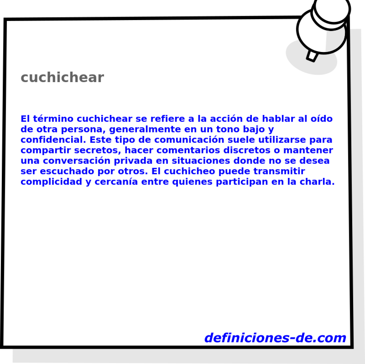 cuchichear 