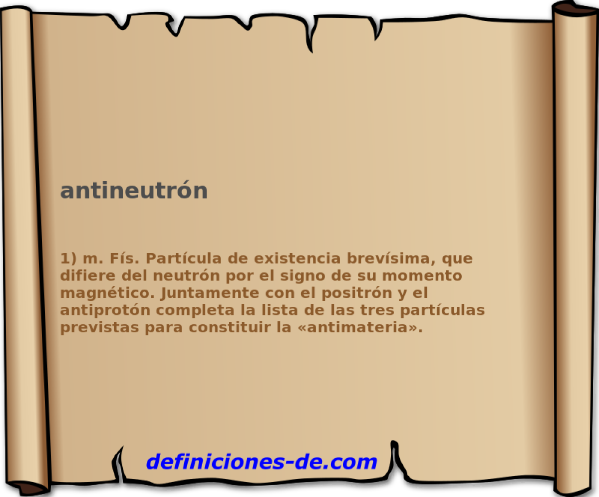 antineutrn 