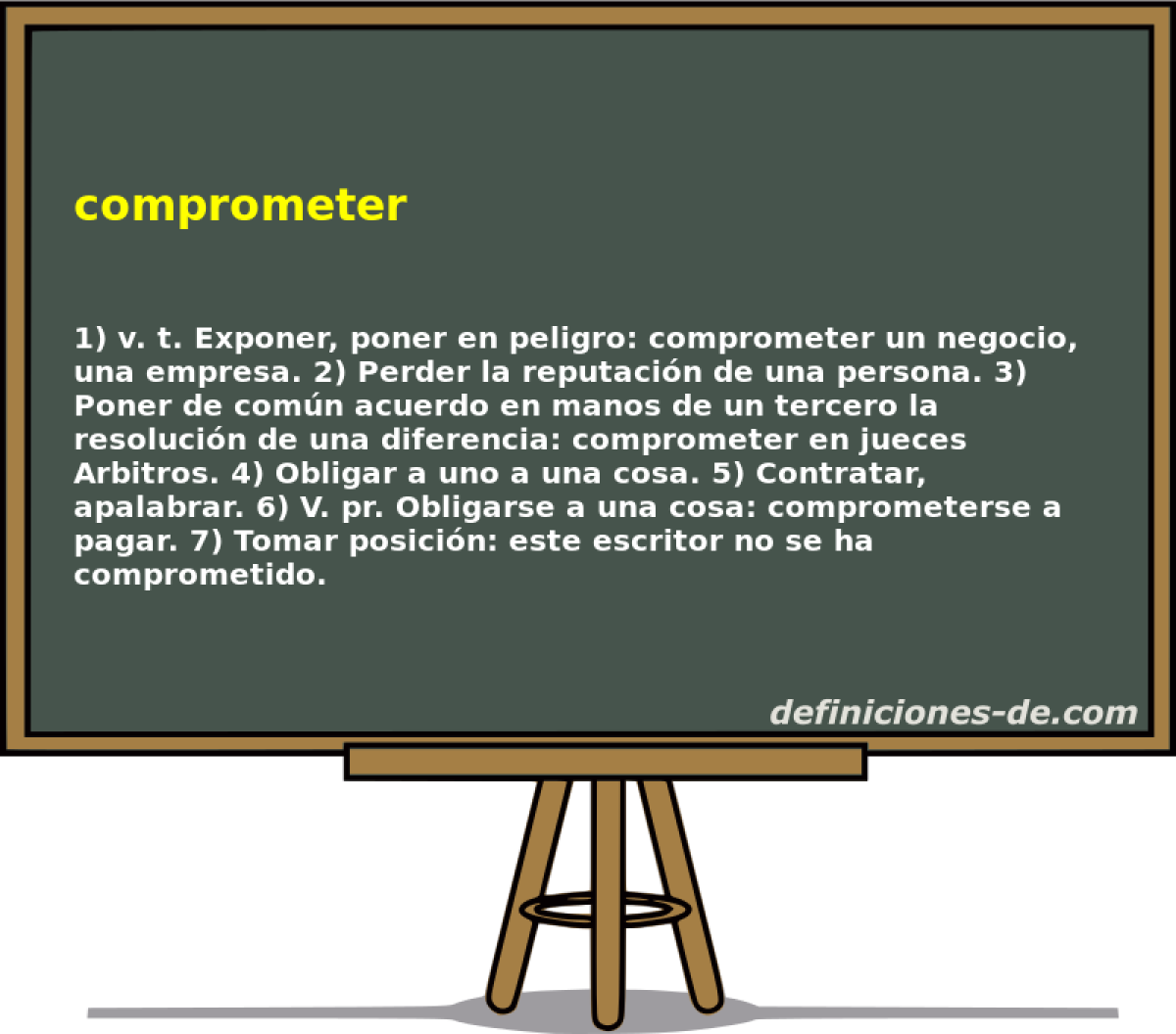 comprometer 