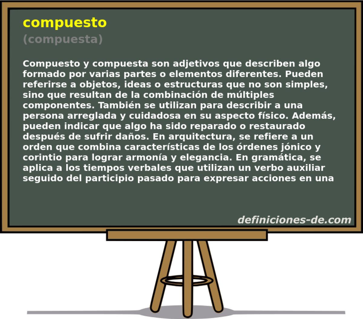 compuesto (compuesta)