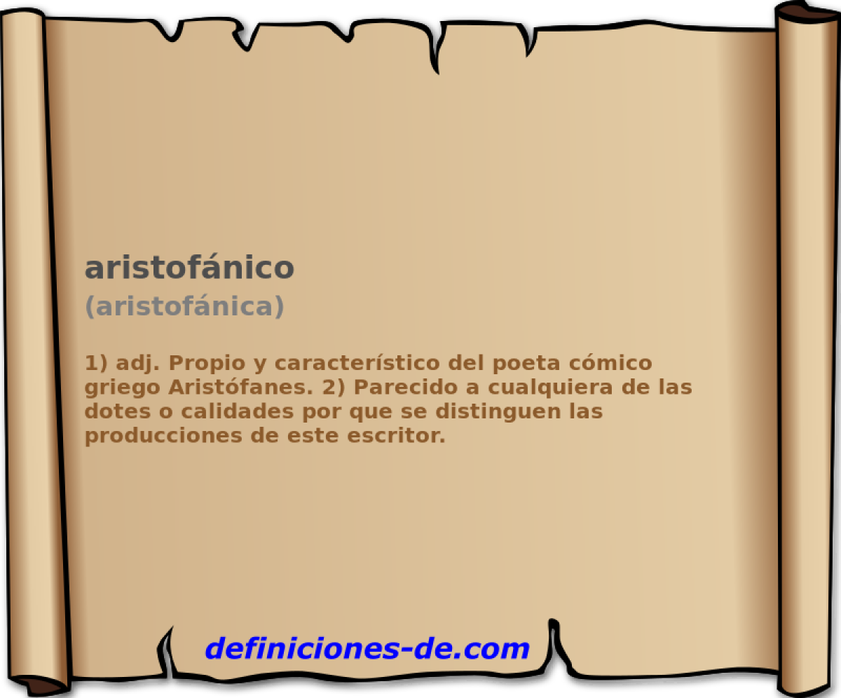 aristofnico (aristofnica)