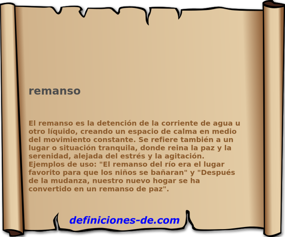 remanso 