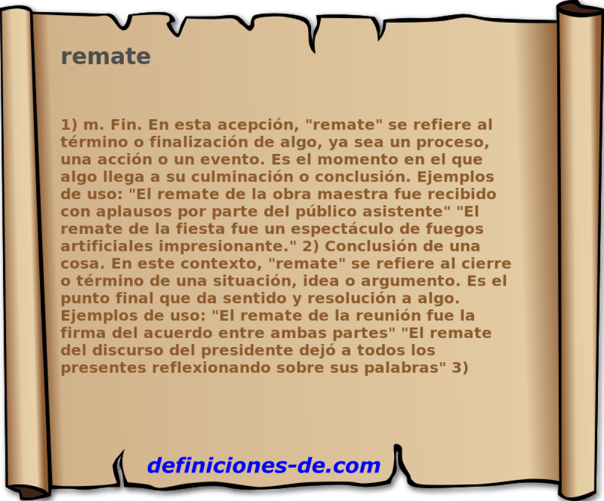 remate 