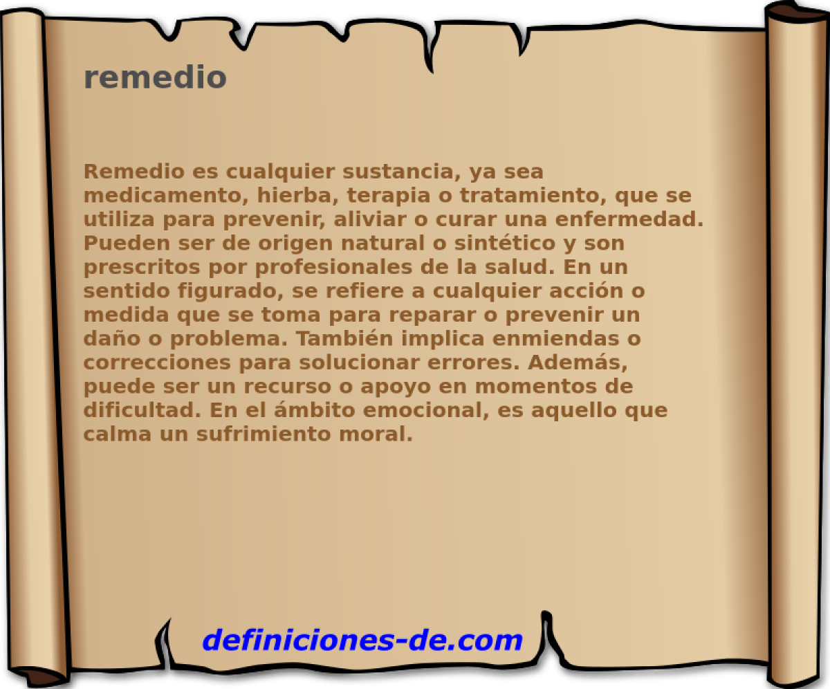 remedio 