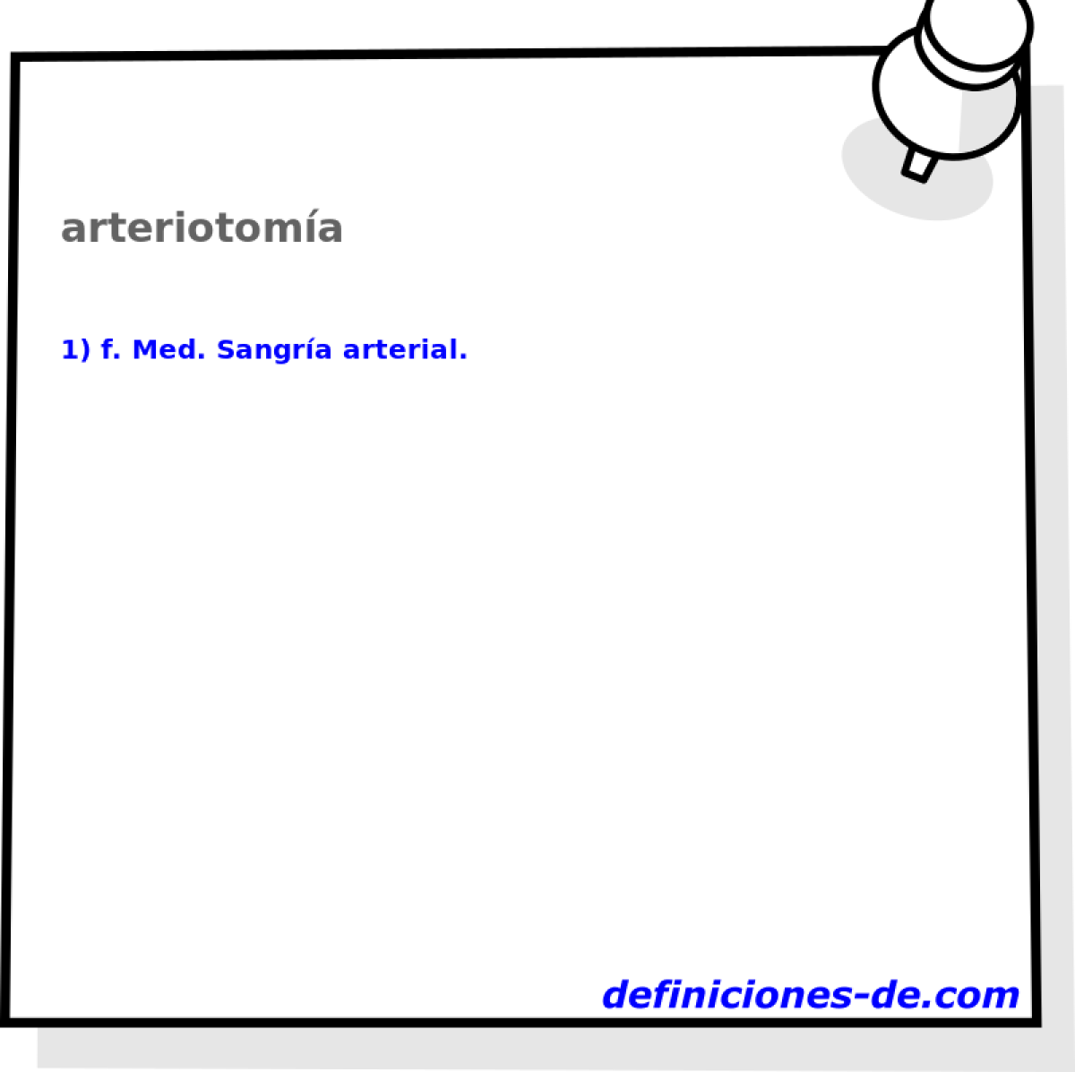 arteriotoma 