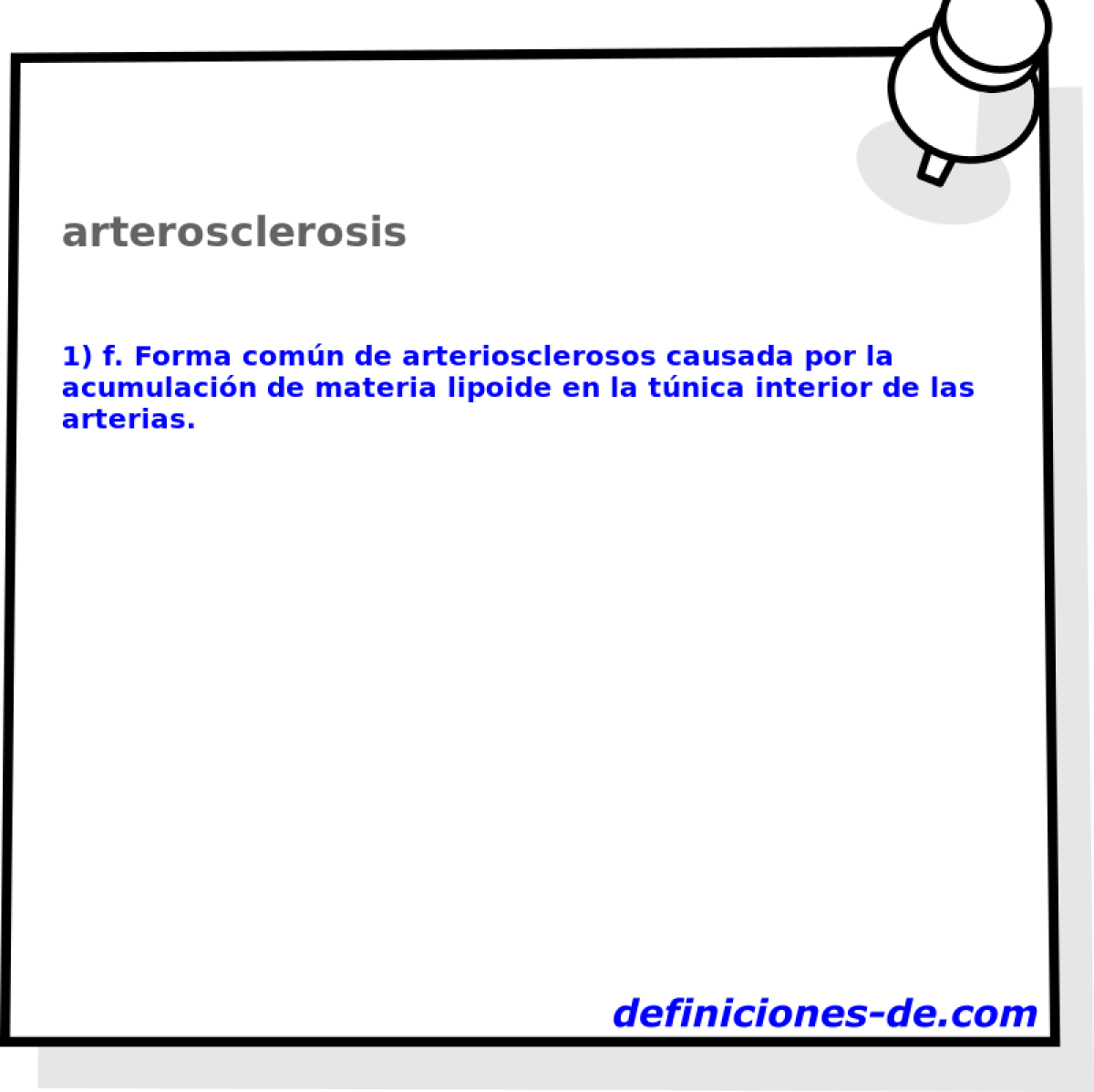 arterosclerosis 