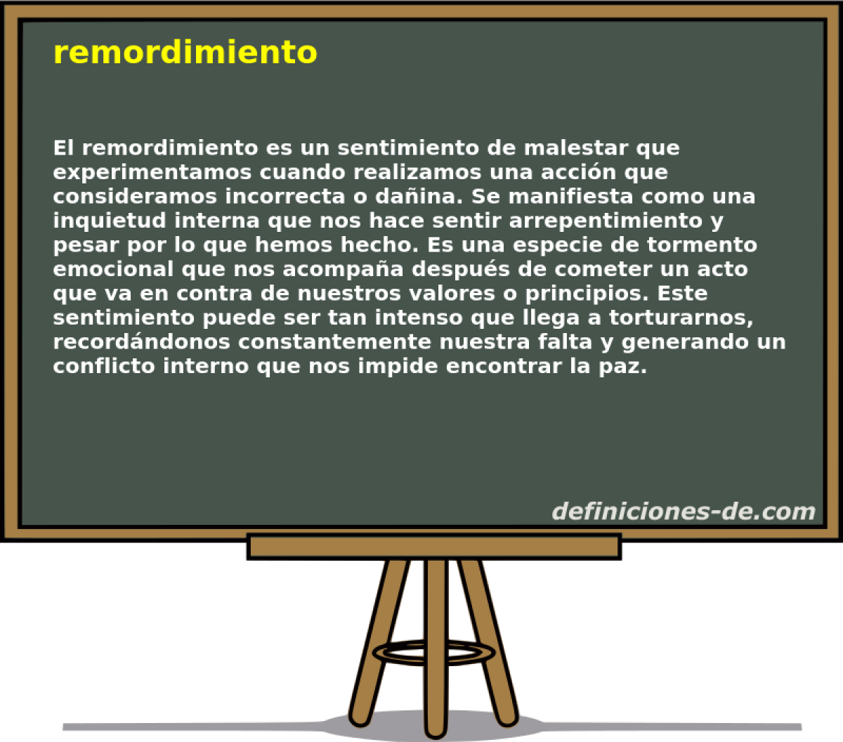 remordimiento 