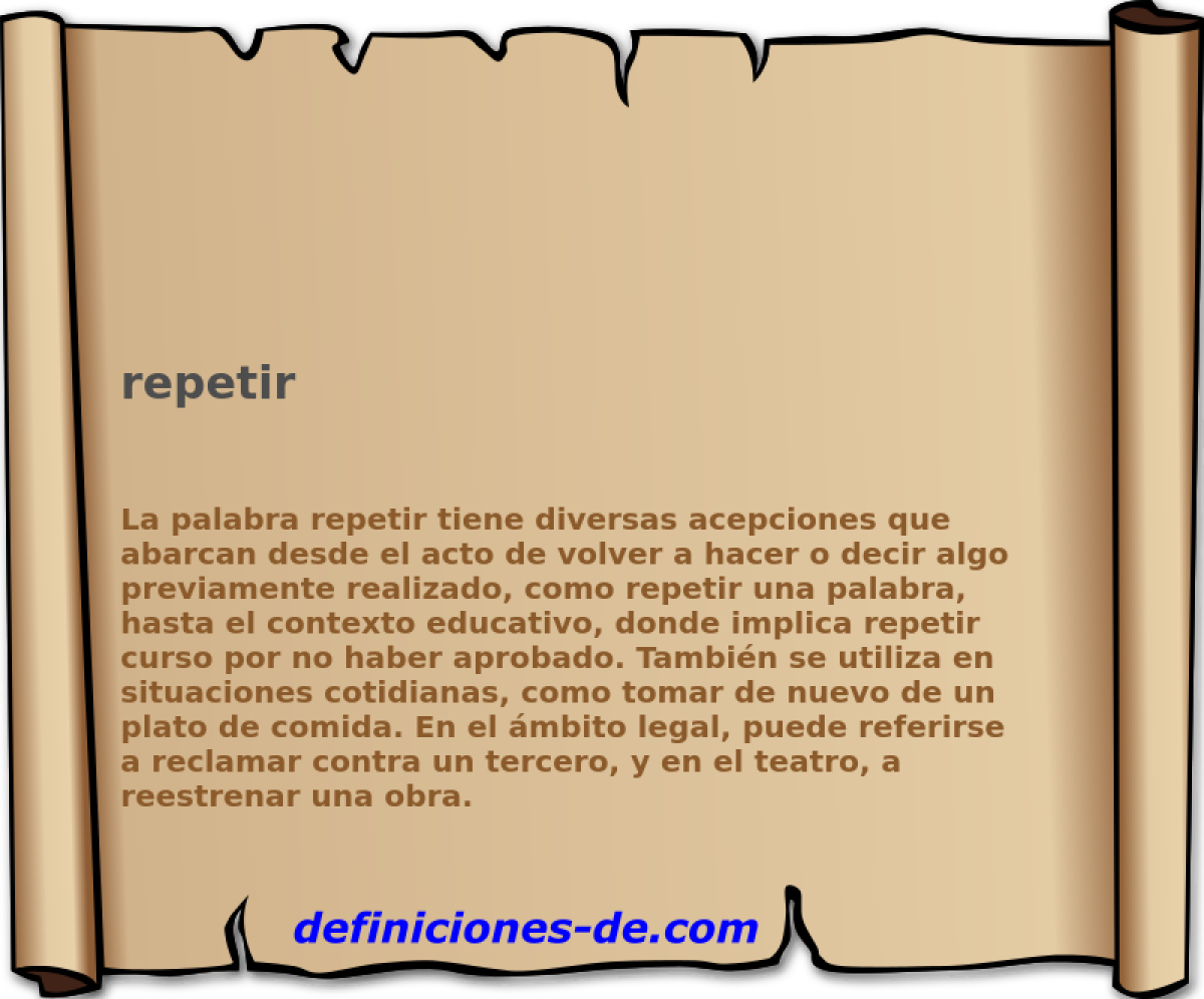 repetir 