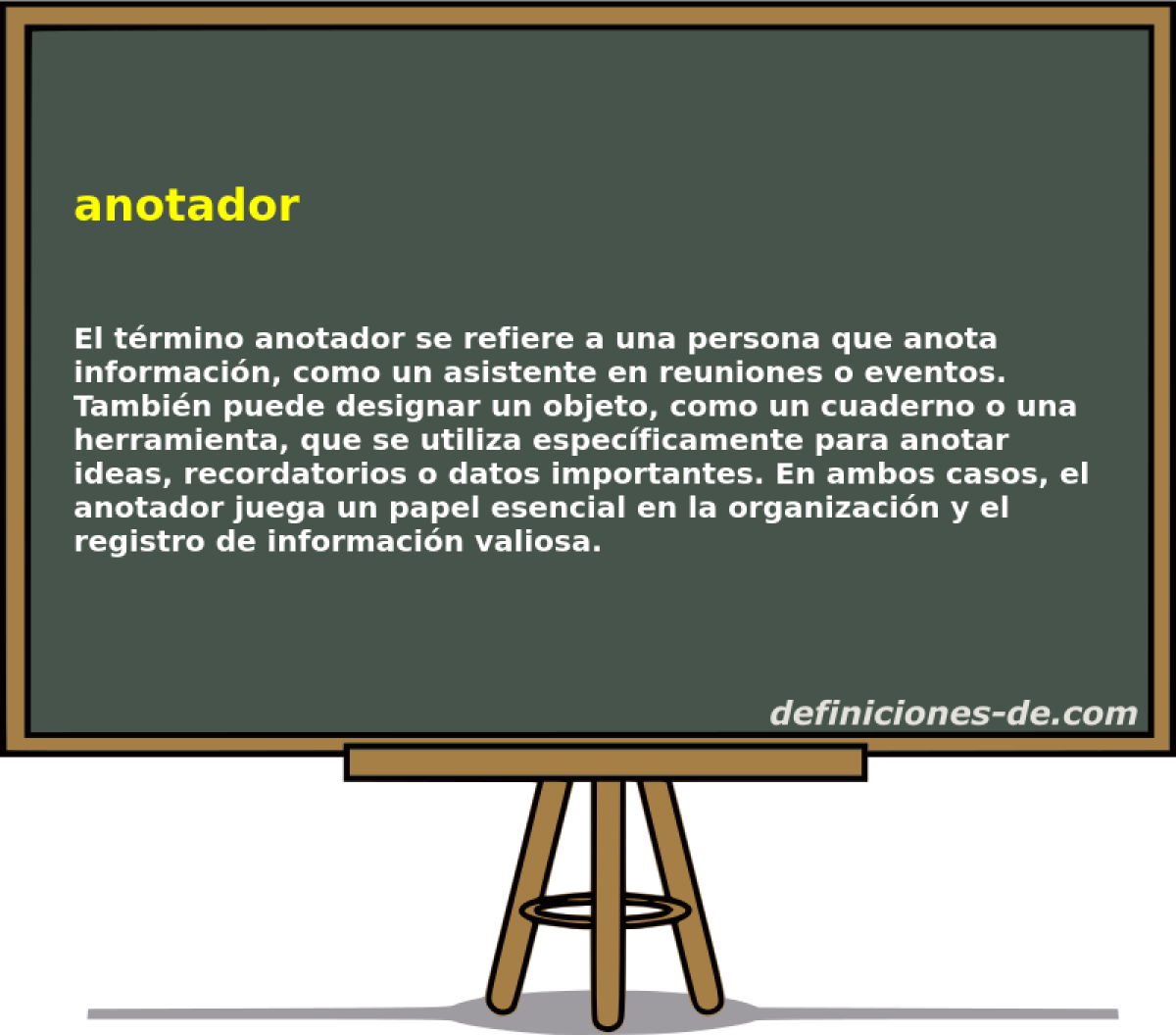 anotador 