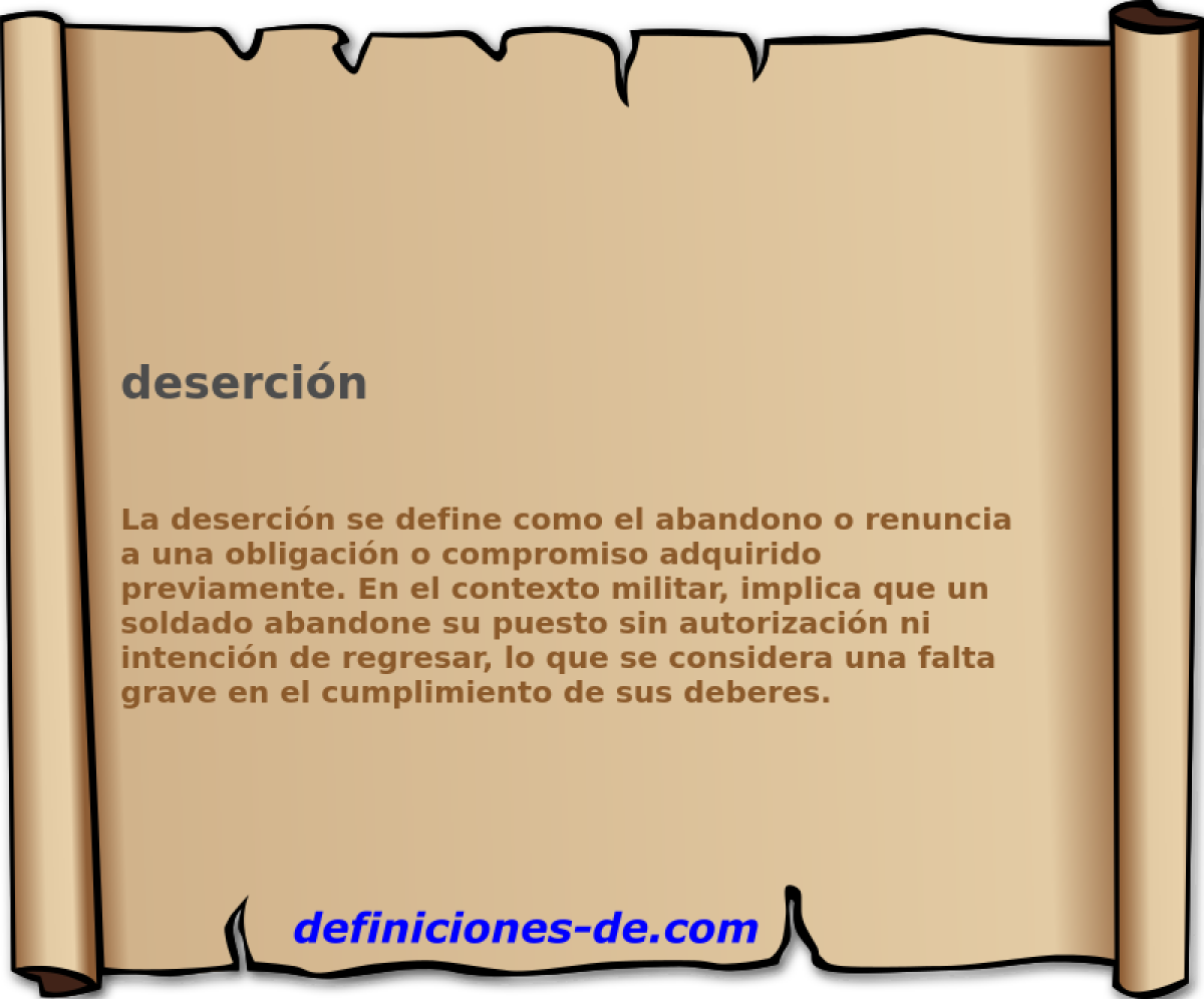 desercin 