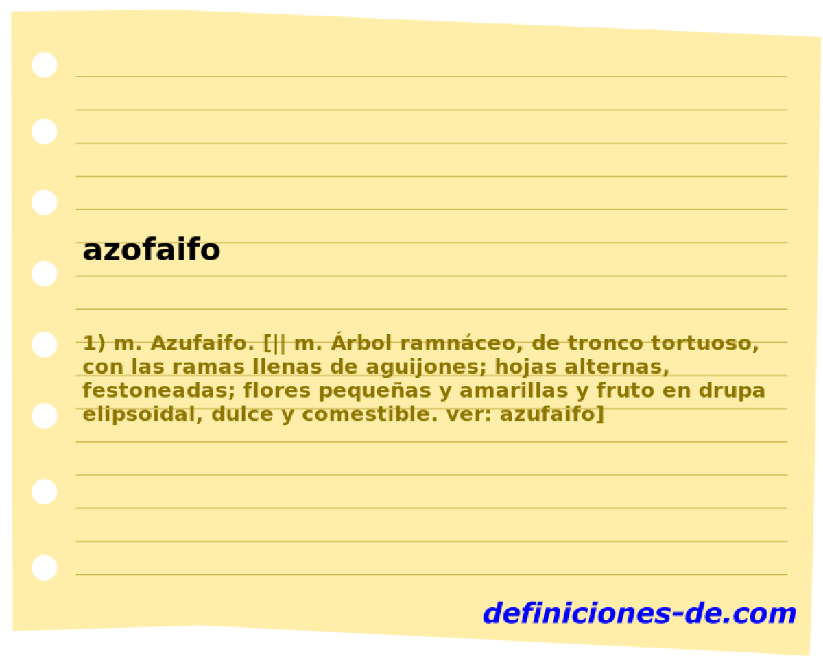 azofaifo 