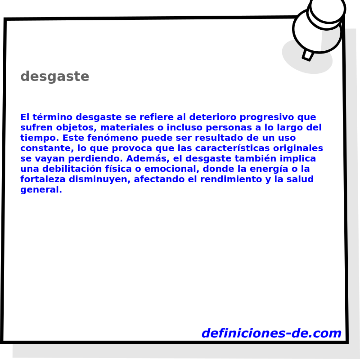 desgaste 