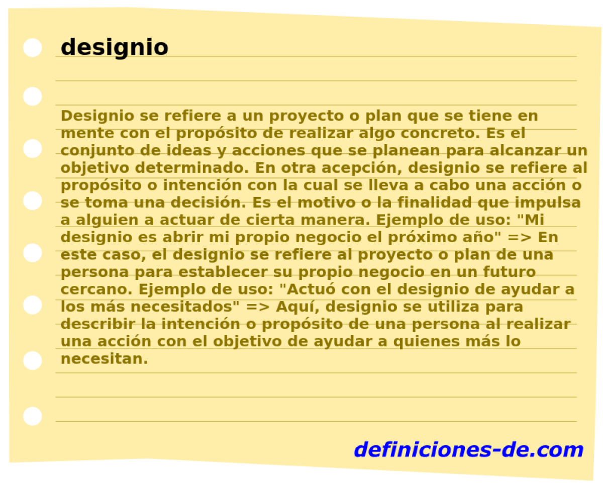 designio 