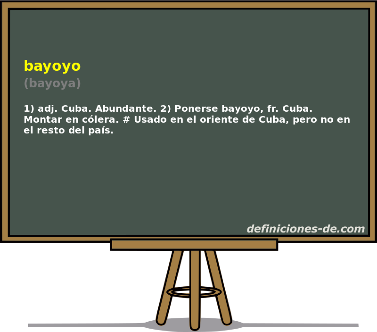 bayoyo (bayoya)