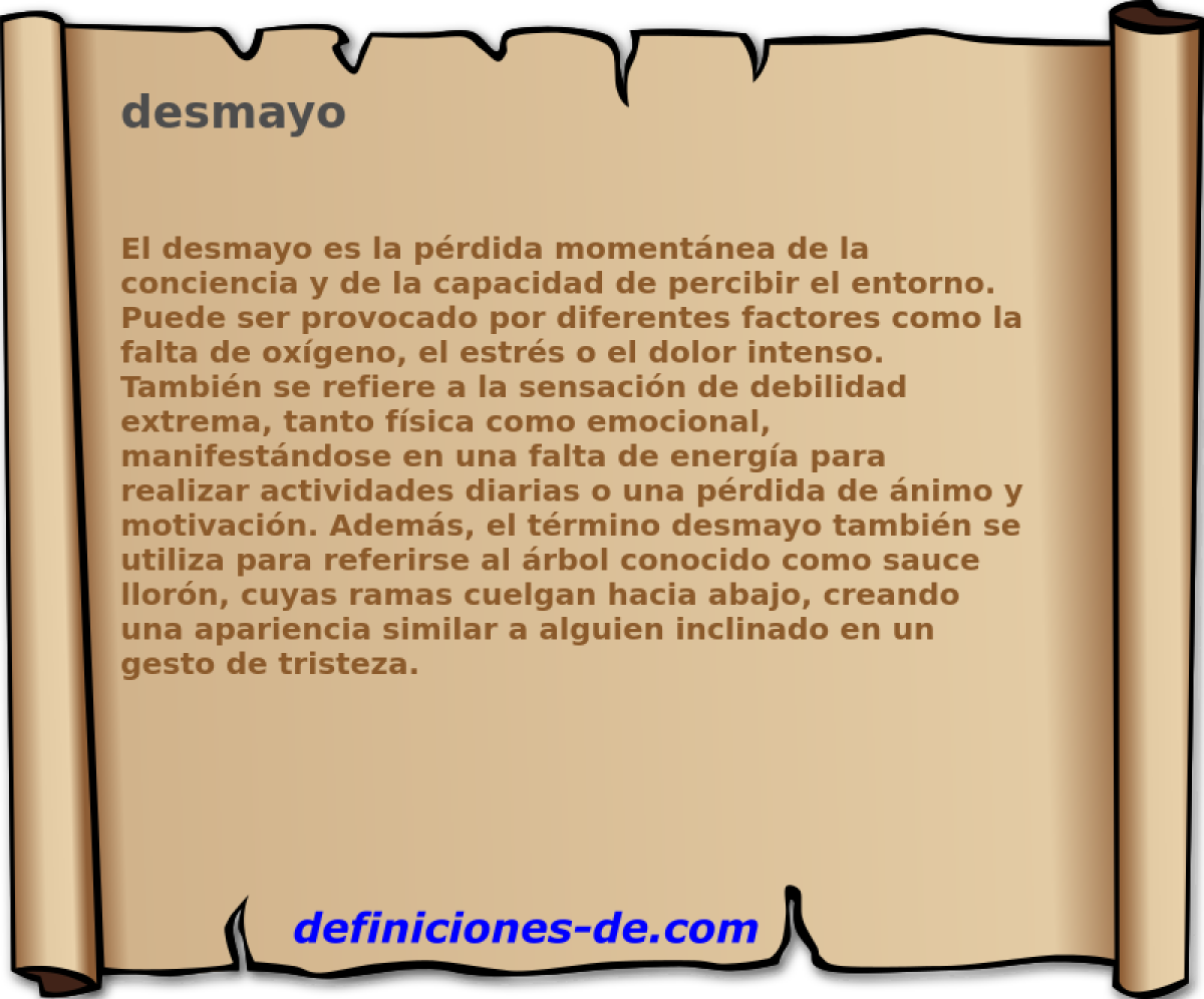 desmayo 