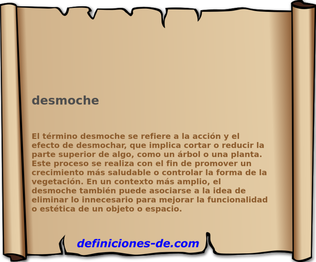 desmoche 