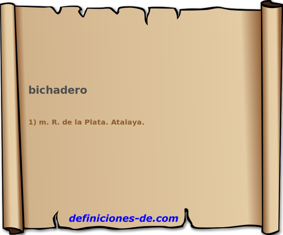 bichadero 
