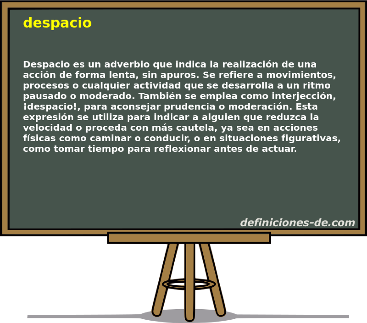 despacio 