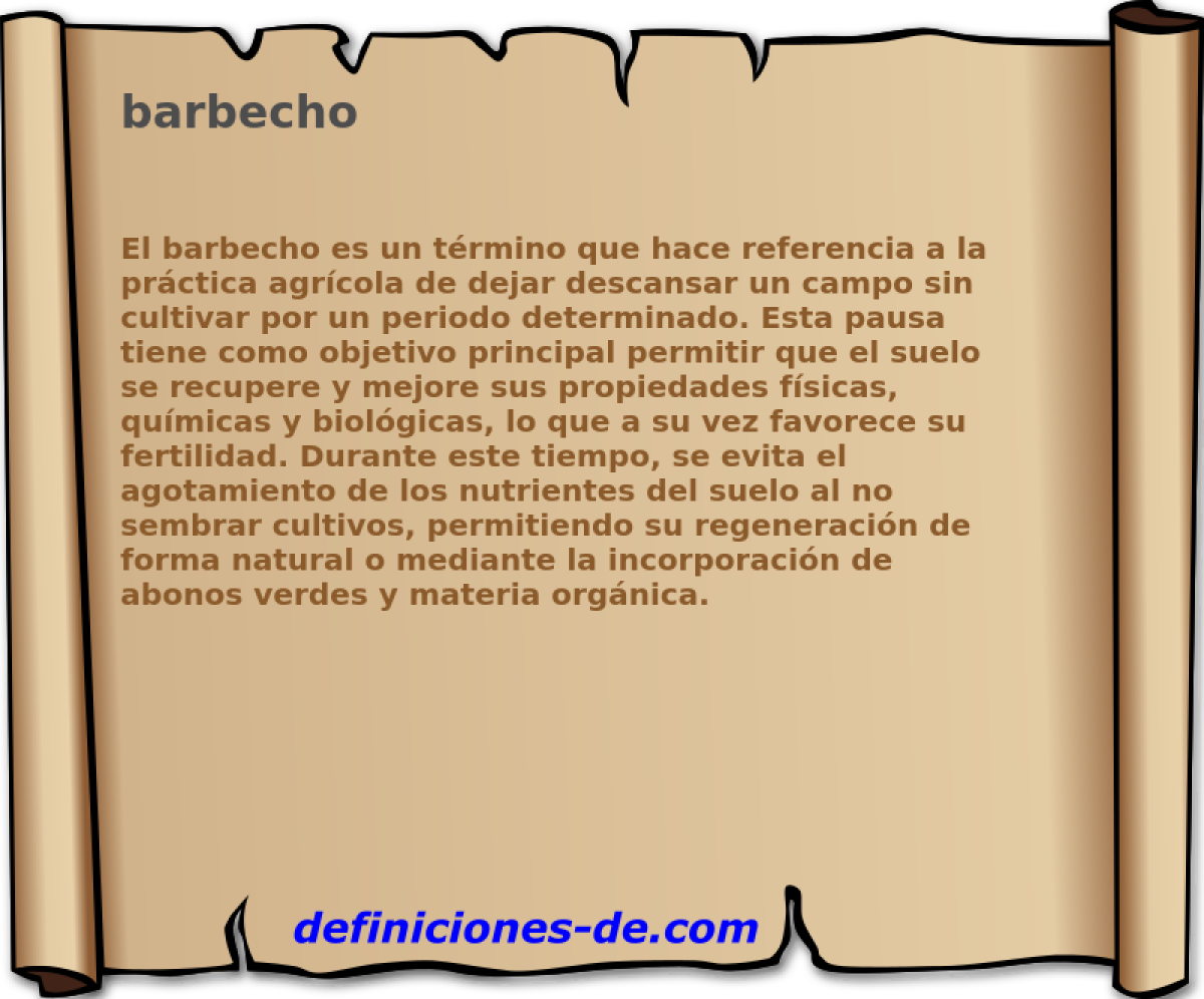 barbecho 