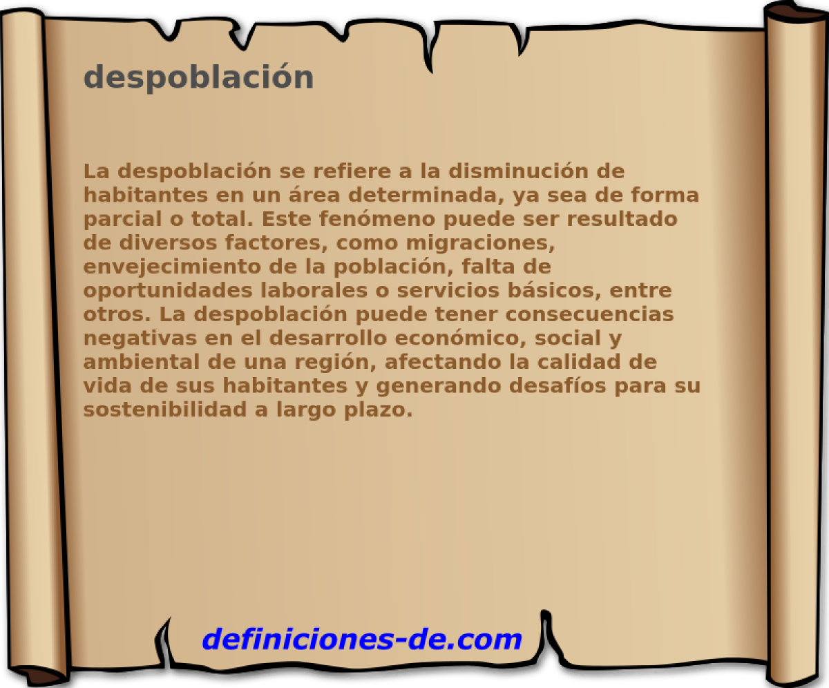 despoblacin 