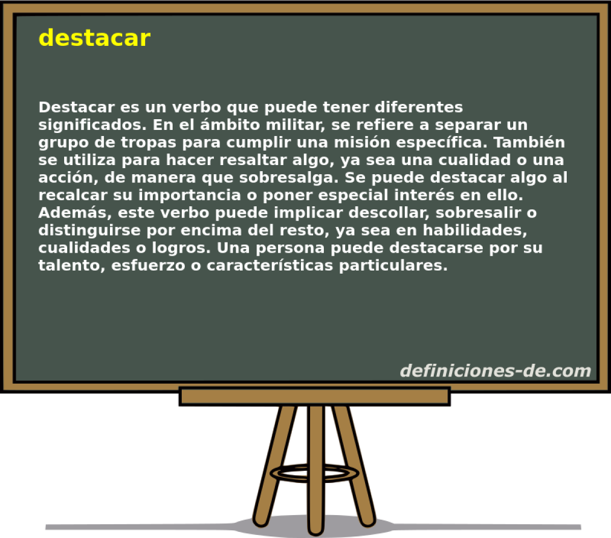 destacar 