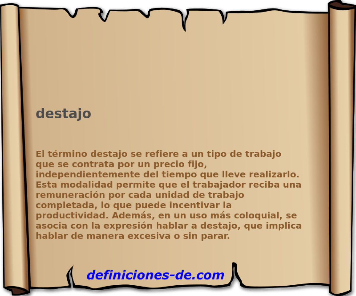 destajo 