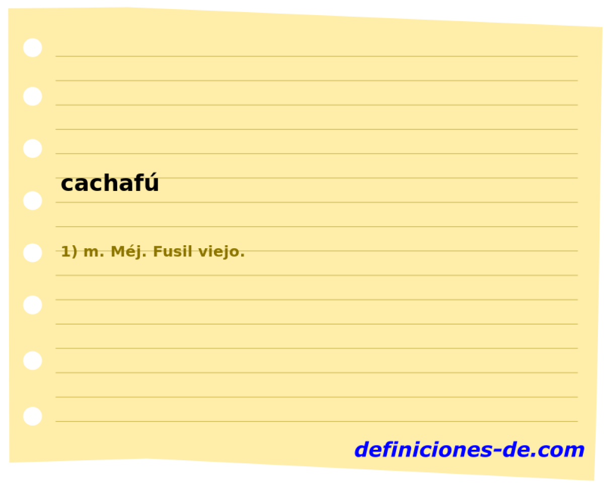 cachaf 