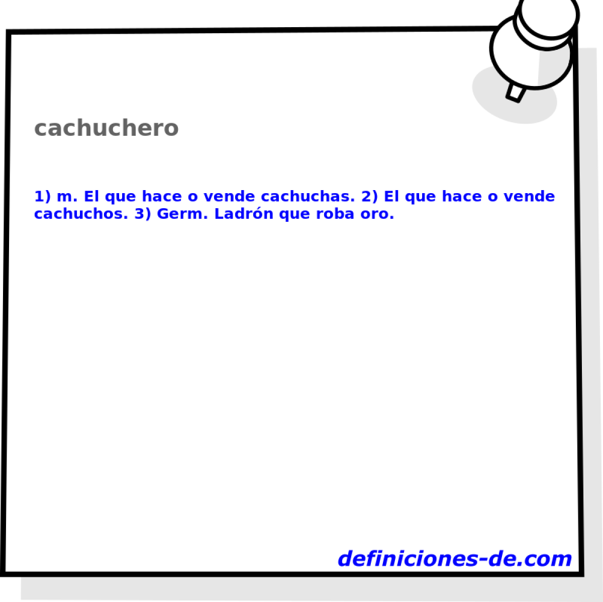 cachuchero 