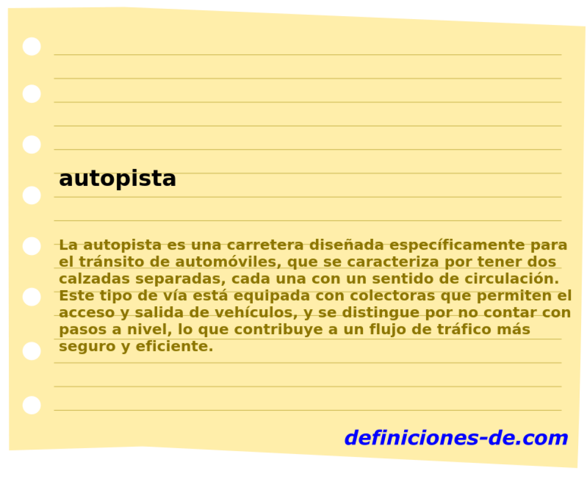 autopista 