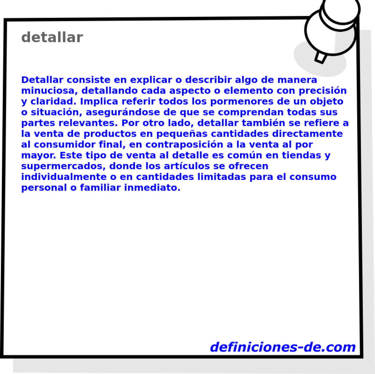 detallar 