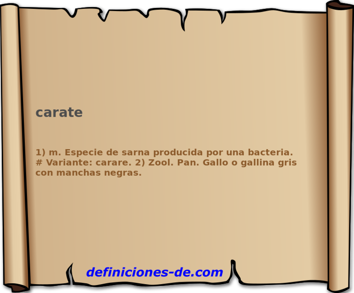 carate 