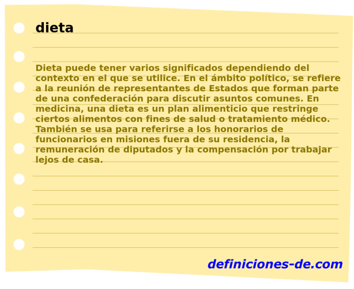 dieta 