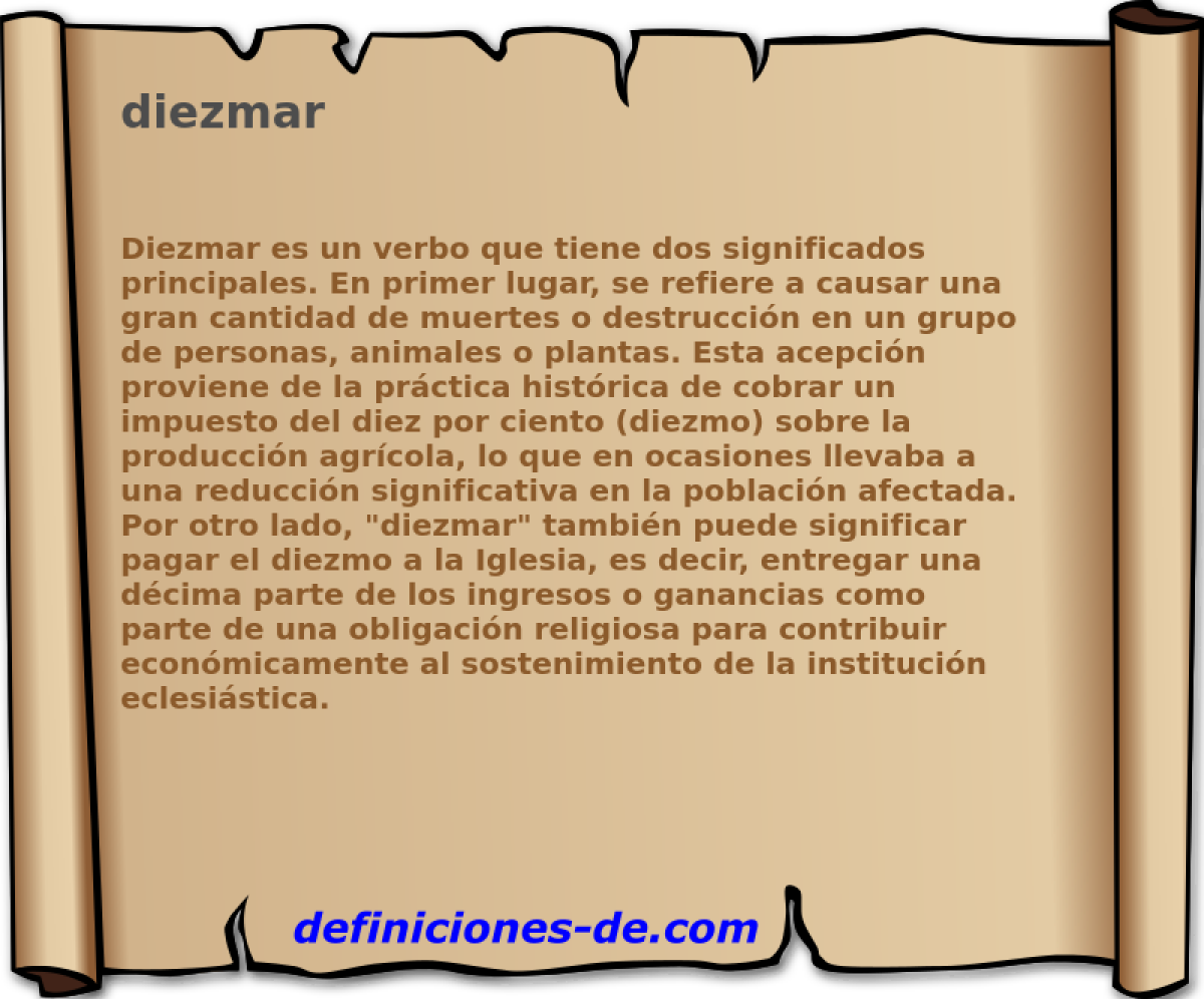 diezmar 