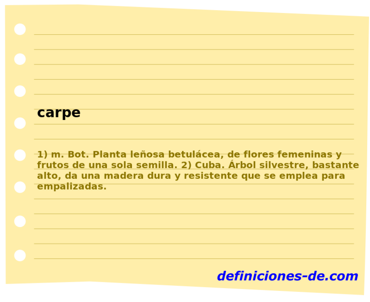 carpe 