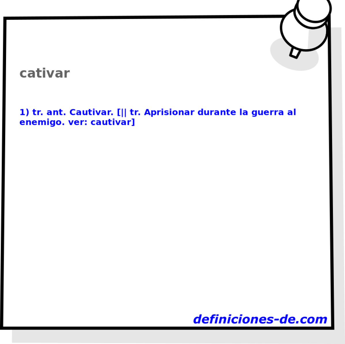 cativar 