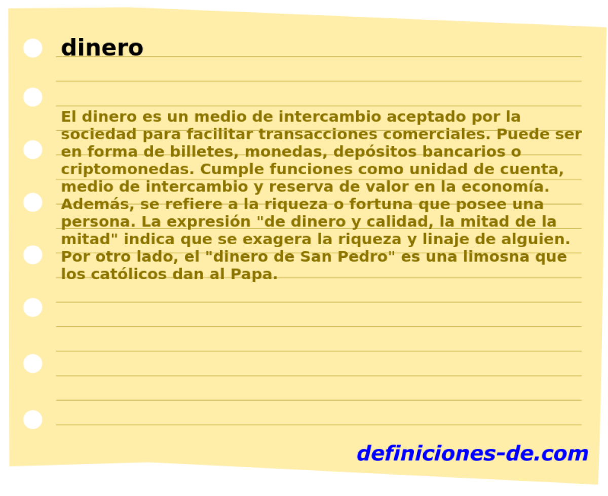 dinero 