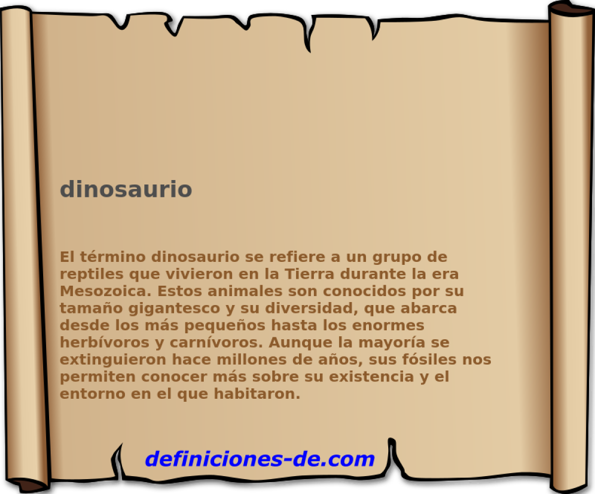 dinosaurio 