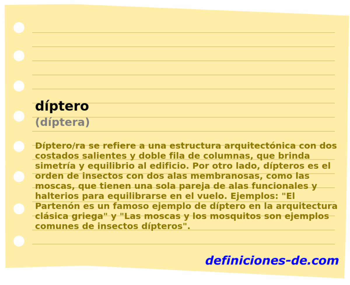 dptero (dptera)