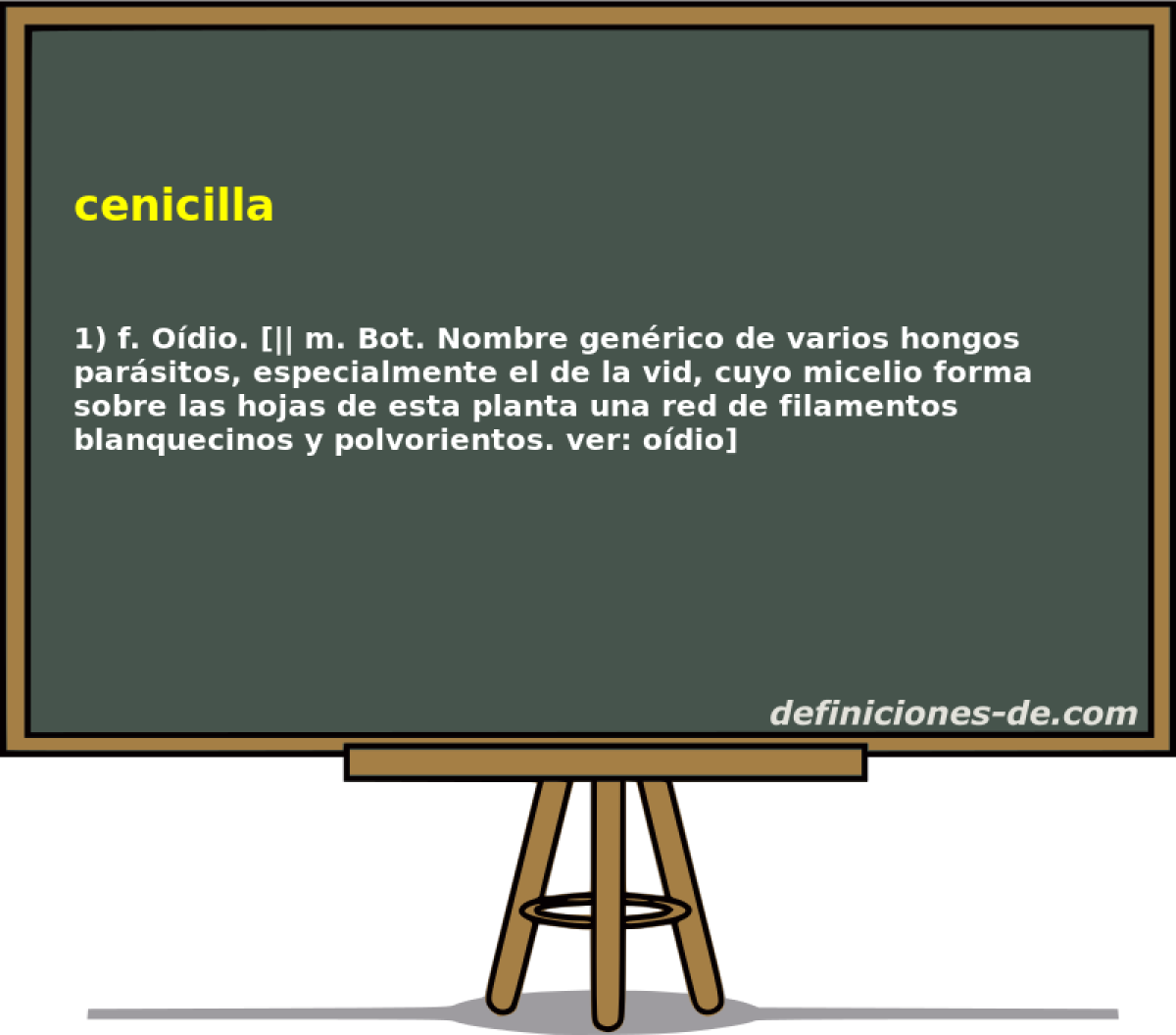 cenicilla 
